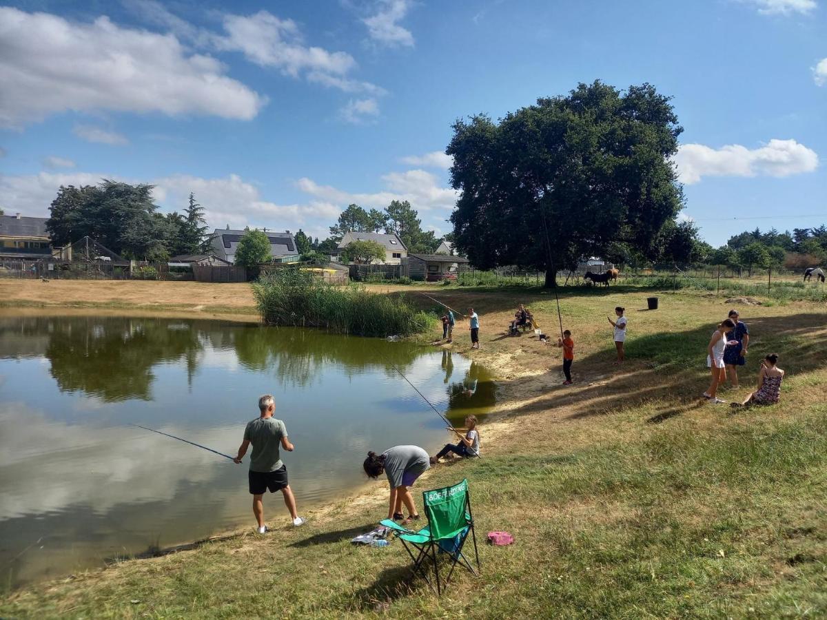 Camping De L'Etang Du Pays Blanc Guérande Exteriér fotografie